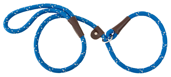 Slip lead 1/2" x 6' Night-Viz Blue